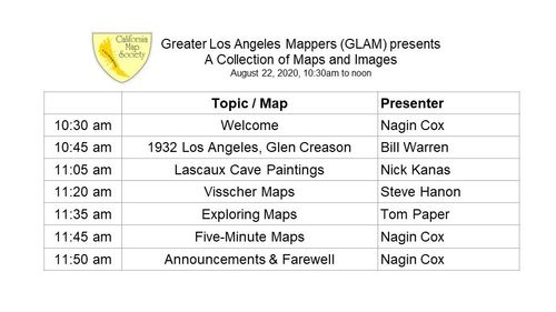 New Agenda Slide GLAM 22 Aug