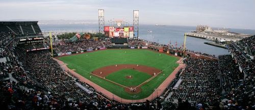 E50 - SF Giants Ballpark view of Bay