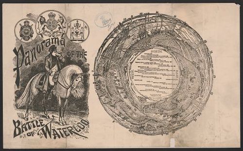 E158 - Panorama of the Battle of Waterloo - 1885