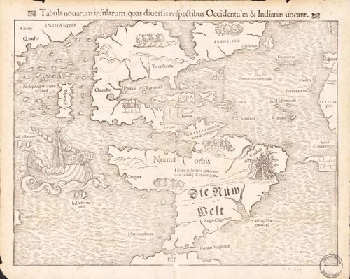 North and South America - Munster - 1559