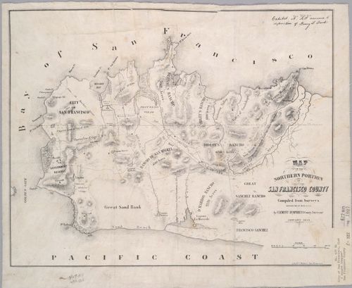 San Francisco - Clement Humphreys - 1853