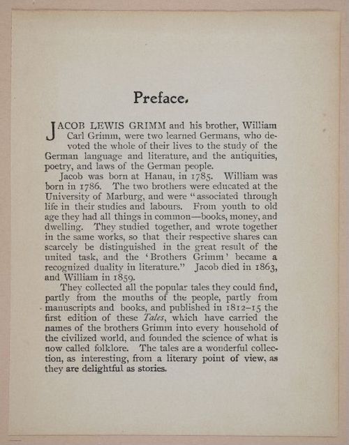 E328 - Fairy Tales by the Brothers Grimm - i10035