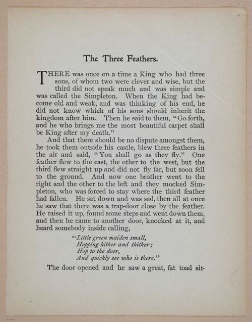 E328 - Fairy Tales by the Brothers Grimm - i10074