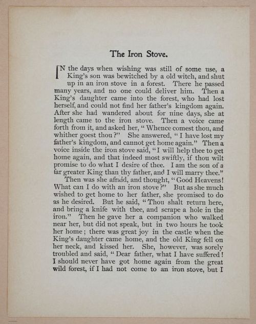 E328 - Fairy Tales by the Brothers Grimm - i10095