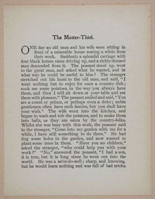 E328 - Fairy Tales by the Brothers Grimm - i10123