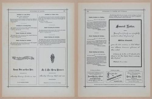 E297 - Hill's Manual of Social and Business Forms 1890 - 6464-6465