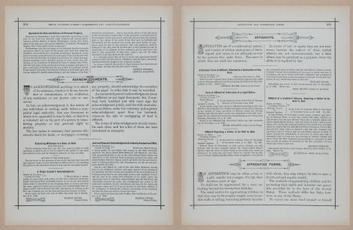 E297 - Hill's Manual of Social and Business Forms 1890 - 6906-6907