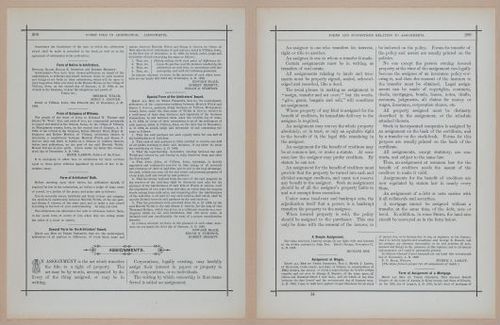 E297 - Hill's Manual of Social and Business Forms 1890 - 6910-6911