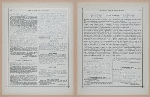 E297 - Hill's Manual of Social and Business Forms 1890 - 6931-6932