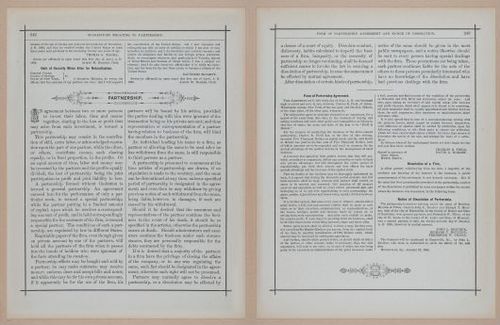E297 - Hill's Manual of Social and Business Forms 1890 - 6945-6946