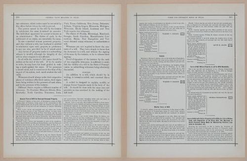 E297 - Hill's Manual of Social and Business Forms 1890 - 6957-6958