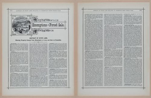 E297 - Hill's Manual of Social and Business Forms 1890 - 6963-6964