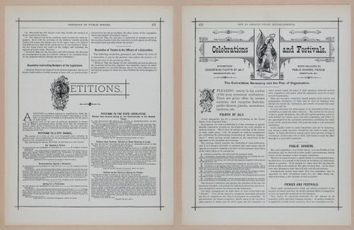 E297 - Hill's Manual of Social and Business Forms 1890 - 7123-7124