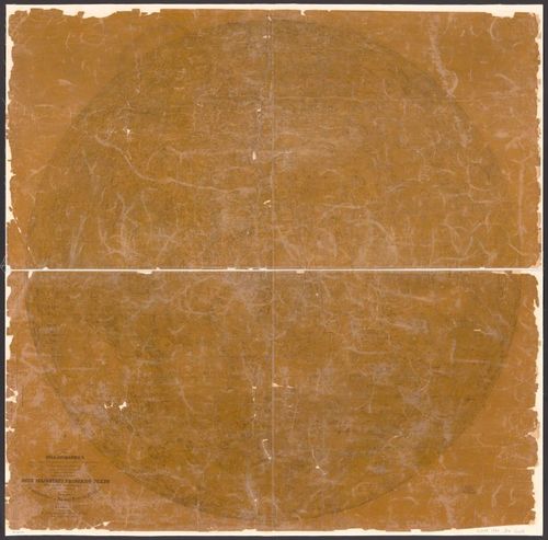 E308 - Mappa Selenographica - Madler and Beer - 1834