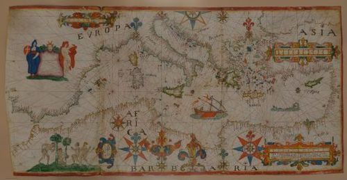 E332 - Williams College Portolan Maps - i10655-10656-10657