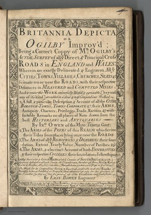 E127.002 - Britannia Depicta or Ogilby Improved.