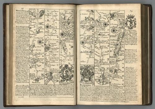 E127.045 - Roads from London to Barnstable. (continued.)