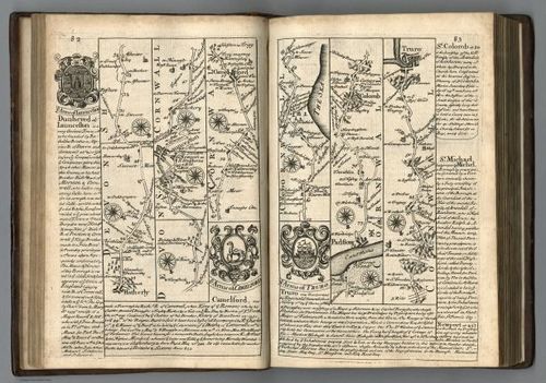 E127.047 - Roads from London to Barnstable. (continued.)