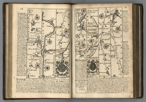 E127.050 - Roads from London to Boston.