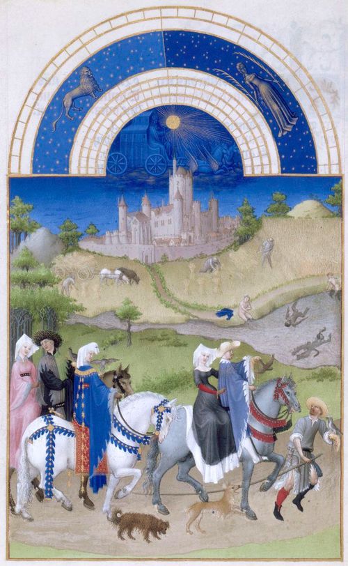 E69 - Tres Riches Heures du Duc de Berry - August