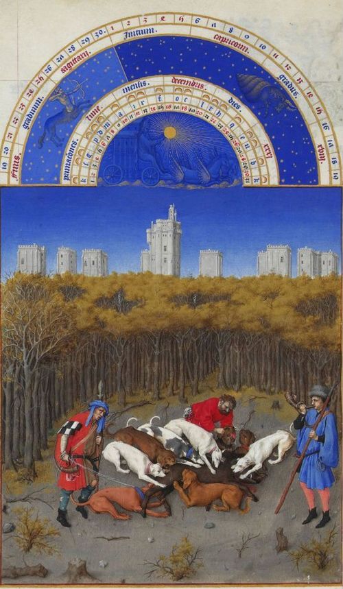 E69 - Tres Riches Heures du Duc de Berry - December