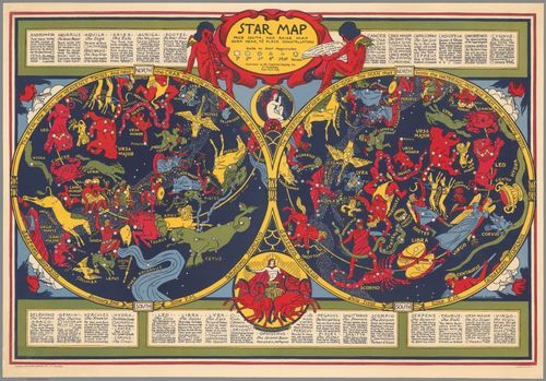 E69 - Star Map - Elizabeth Shurtleff - 1930