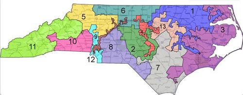 E316 - North Carolina Gerrymandering Map (Phil Clifton)