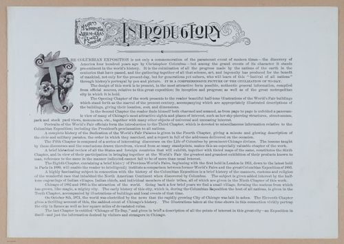 E338 - Chicago World's Fair - 1892 - i10689