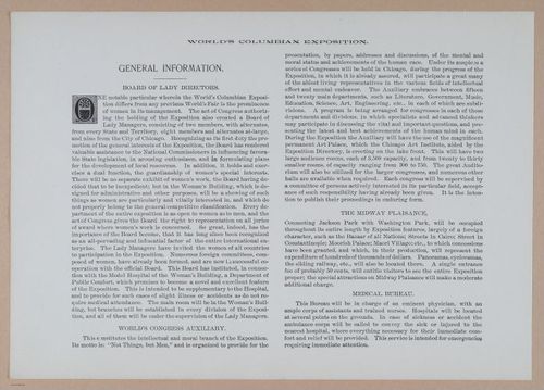 E338 - Chicago World's Fair - 1892 - i10793