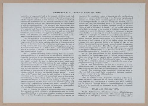 E338 - Chicago World's Fair - 1892 - i10797