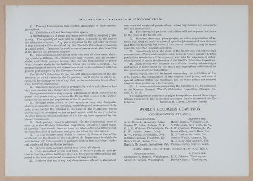 E338 - Chicago World's Fair - 1892 - i10800