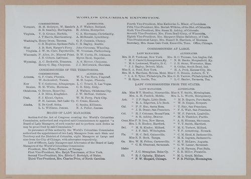 E338 - Chicago World's Fair - 1892 - i10802