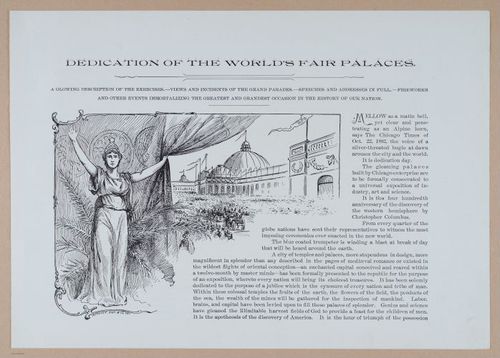 E338 - Chicago World's Fair - 1892 - i10815
