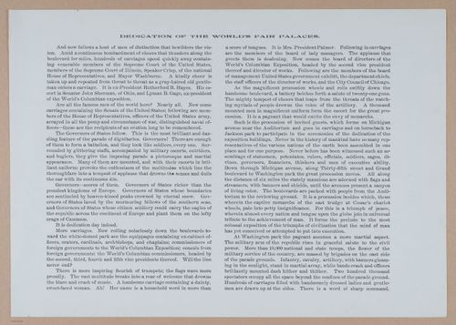 E338 - Chicago World's Fair - 1892 - i10817