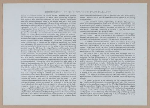 E338 - Chicago World's Fair - 1892 - i10824