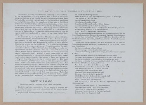 E338 - Chicago World's Fair - 1892 - i10825