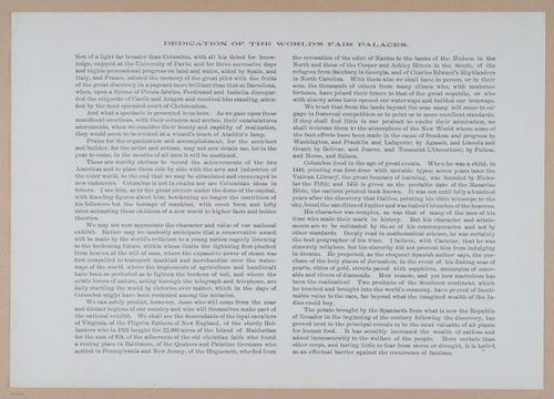 E338 - Chicago World's Fair - 1892 - i10833