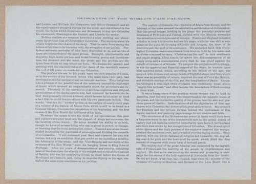 E338 - Chicago World's Fair - 1892 - i10839