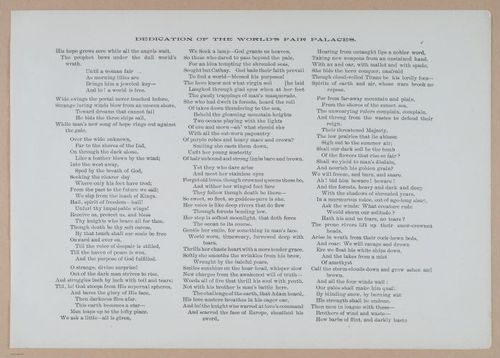E338 - Chicago World's Fair - 1892 - i10846