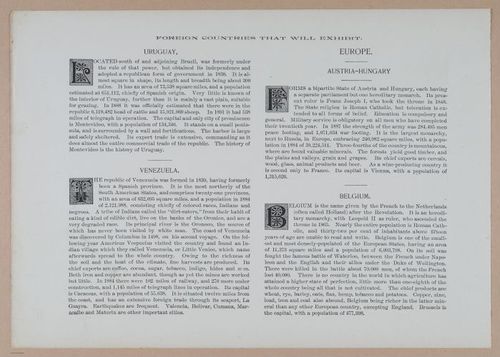 E338 - Chicago World's Fair - 1892 - i10871