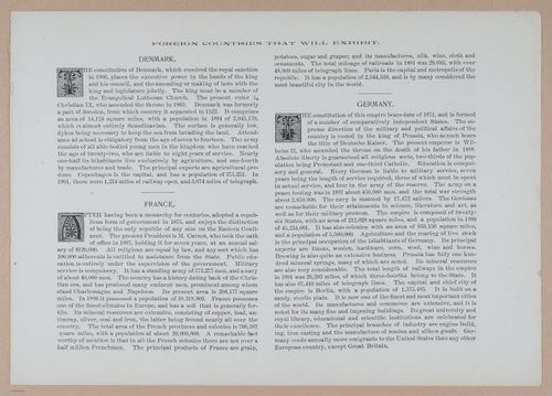 E338 - Chicago World's Fair - 1892 - i10873
