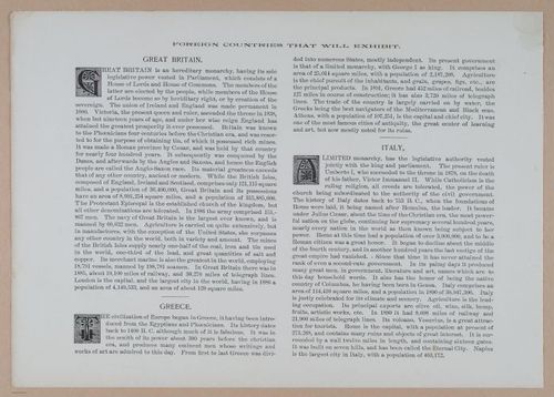 E338 - Chicago World's Fair - 1892 - i10874