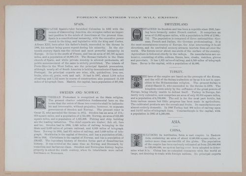 E338 - Chicago World's Fair - 1892 - i10876