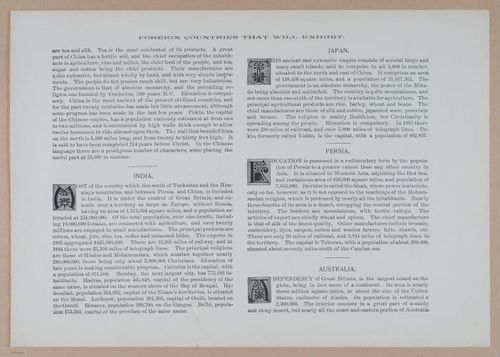 E338 - Chicago World's Fair - 1892 - i10877