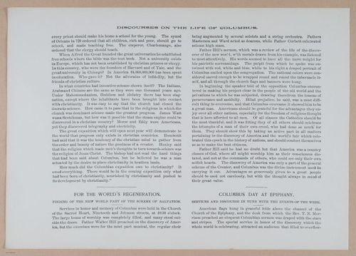 E338 - Chicago World's Fair - 1892 - i10886