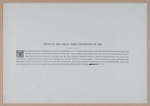 E338 - Chicago World's Fair - 1892 - i10907