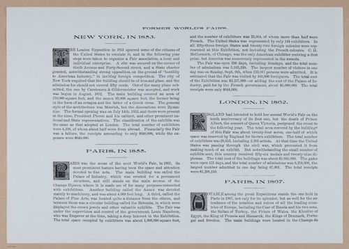 E338 - Chicago World's Fair - 1892 - i10940