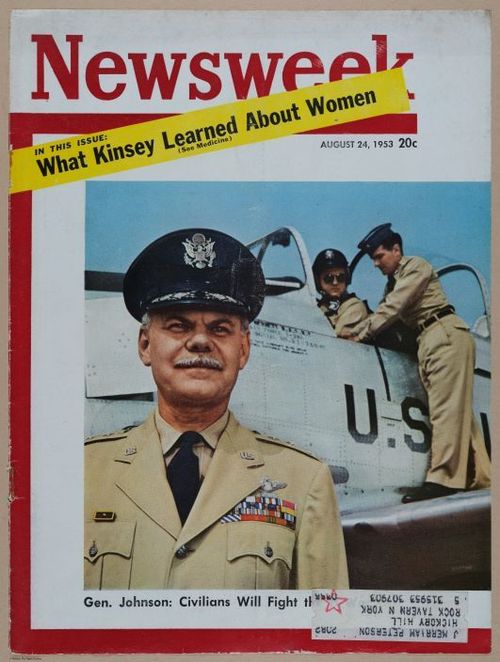 E350 - Newsweek 1953 August 24 - Nuclear Scenario Map - 12913
