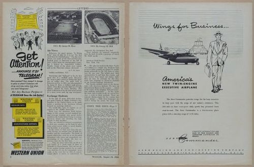 E350 - Newsweek 1953 August 24 - Nuclear Scenario Map - 12916-12917