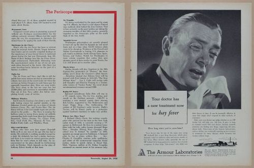 E350 - Newsweek 1953 August 24 - Nuclear Scenario Map - 12926-12927